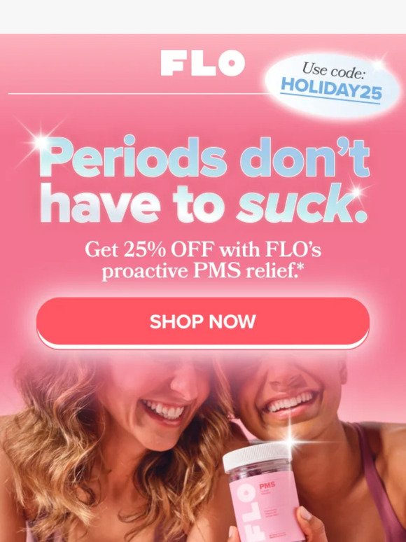 25% OFF Easier Periods