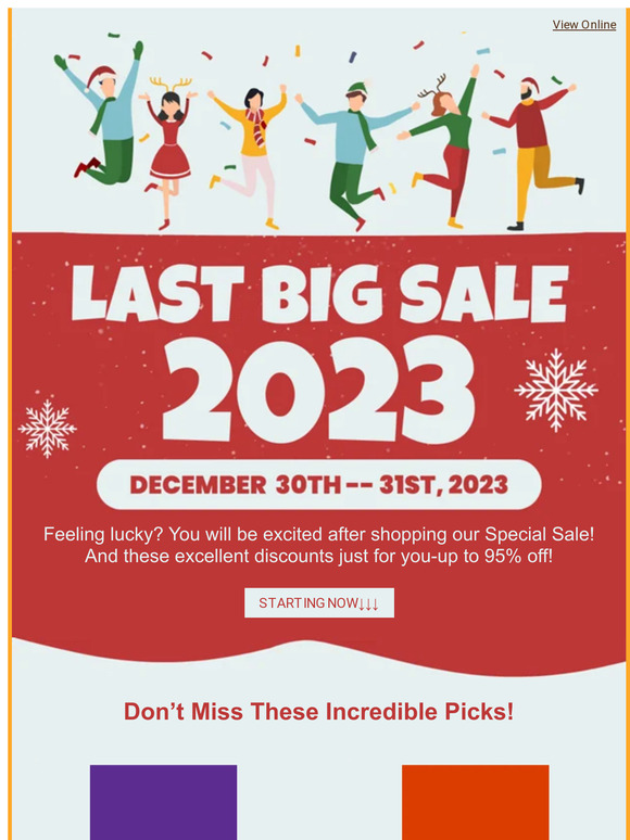 New Year's price drop! Up to 95% off!🎉🎉🎉