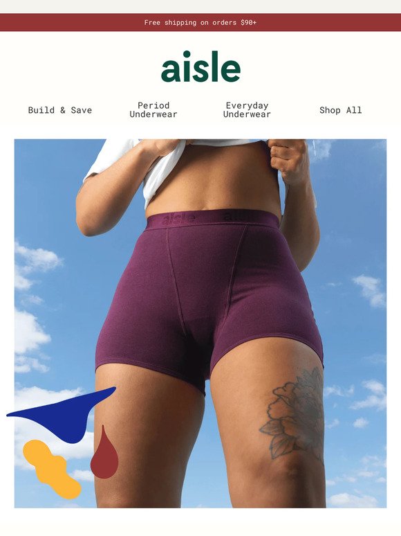 Period Aisle Underwear – The Good Planet Company