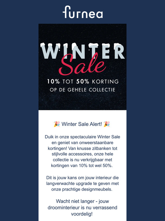 🎉 Pak Nu Je Kans: Onze Winter Sale met Tot 50% Korting op Alles! 🌟