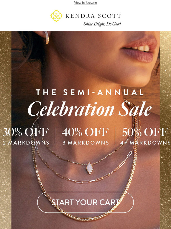 Kendra Scott Jewelry Email Newsletters Shop Sales, Discounts, and