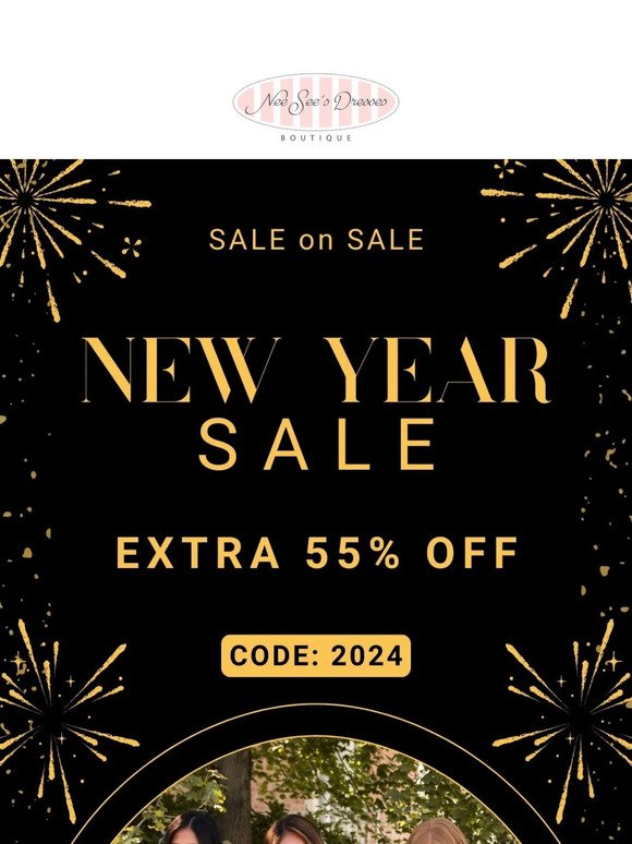55% OFF End of Year Sale ✨