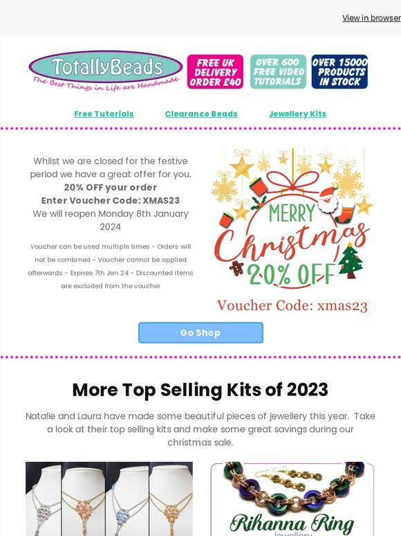 Top Selling Kits of 2023 🎉Christmas Sale 20% OFF 🎉