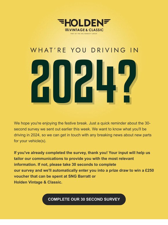 What are you driving in 2024? 🛞