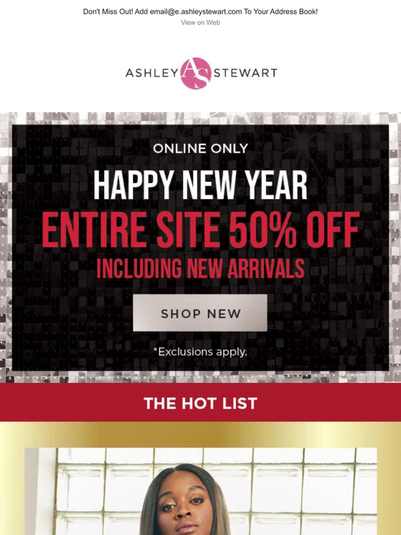 Ashley stewart sale black friday