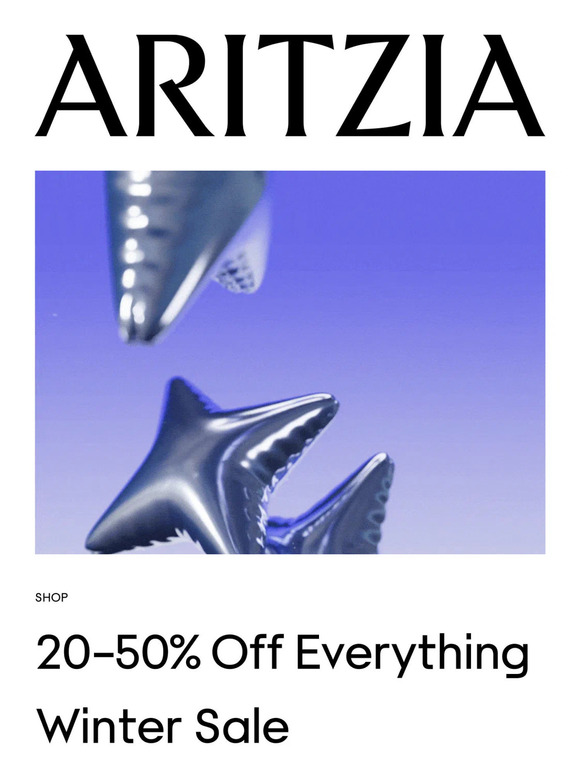 Aritzia Email Newsletters Shop Sales, Discounts, and Coupon Codes