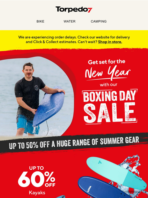 Torpedo7 Australia Bring on 2024 with the most Epic Outdoor Gear! 🤩