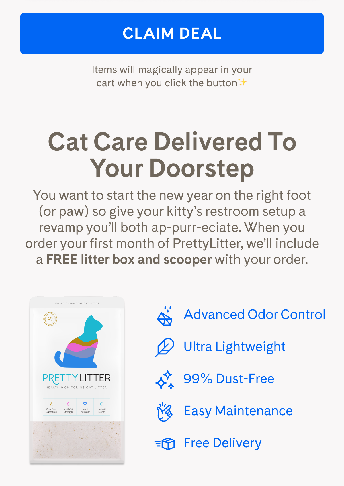 Pretty Litter Early Access Freebies To Kick Off 2024 😻 Milled