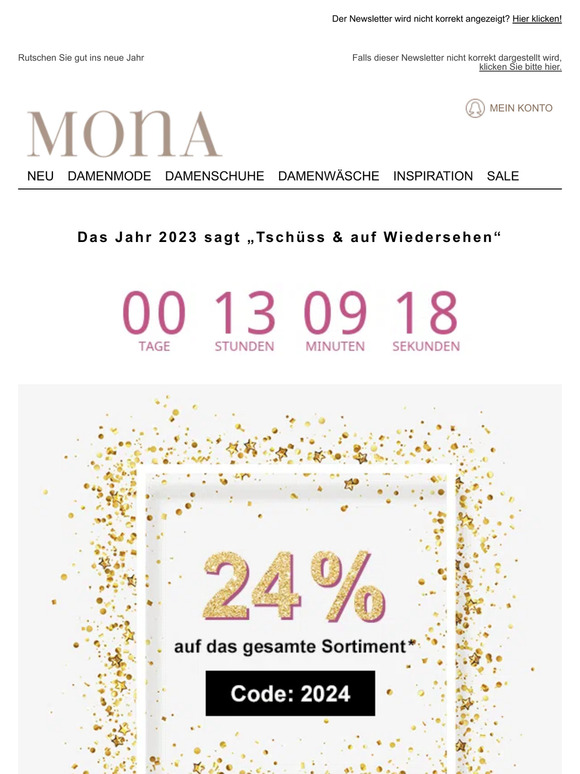 ⏳ Nur noch HEUTE: 24% Gutschein auf alles!