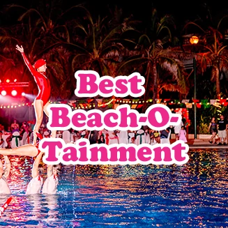 Best Beach-O-Tainment: Grand Oasis Cancun & The Pyramid Cancun. Book Now