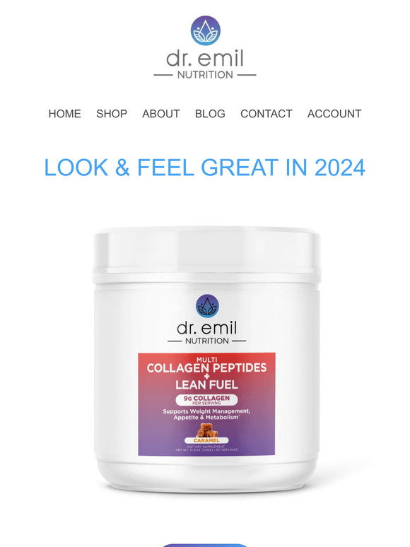 Dr. Emil Nutrition: Introducing Multi-Collagen + Lean Fuel | Milled