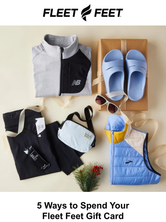 Fleet Feet 5 ways to spend your Fleet Feet gift card Milled