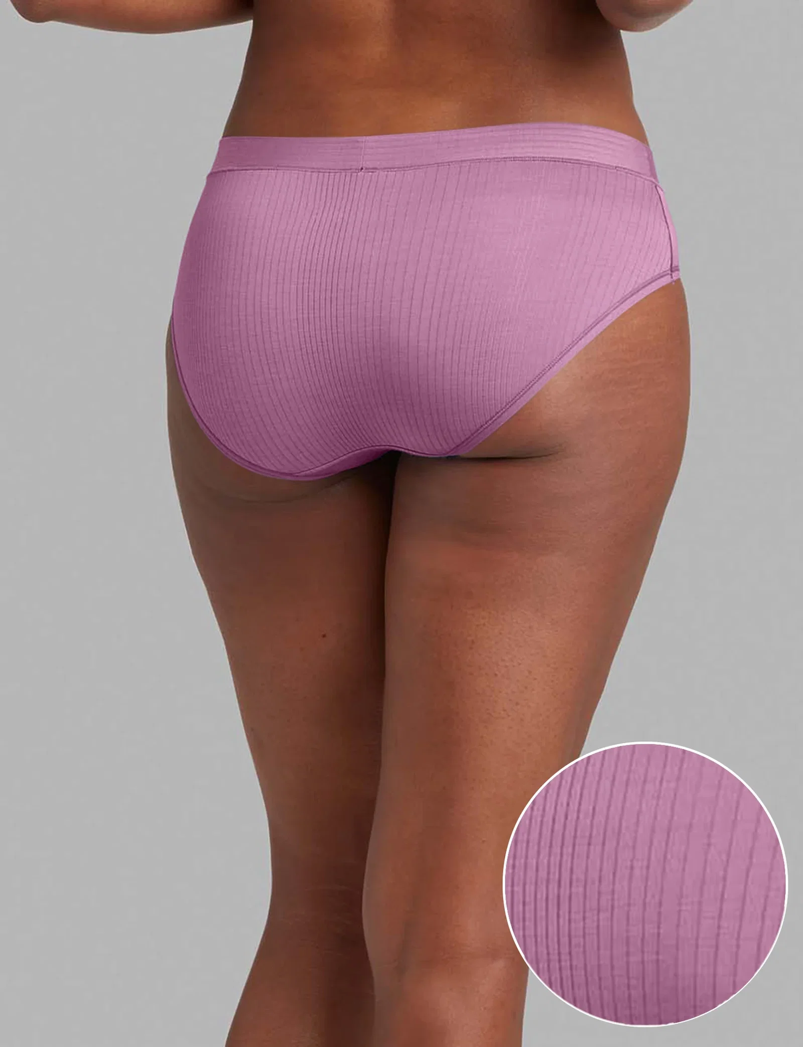 Image of Women's Second Skin Luxe Rib Brief