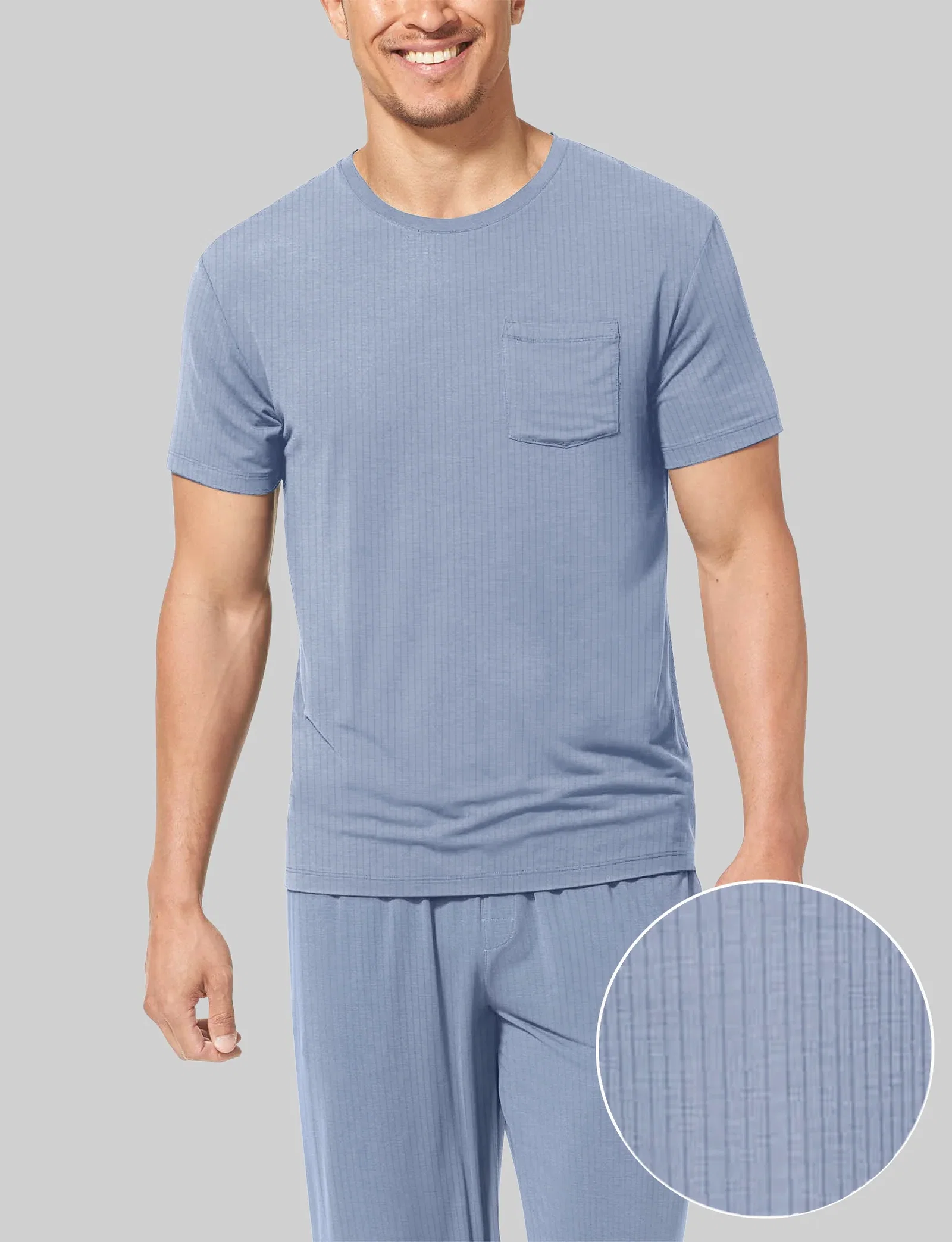 Image of Second Skin Luxe Rib Pajama Tee
