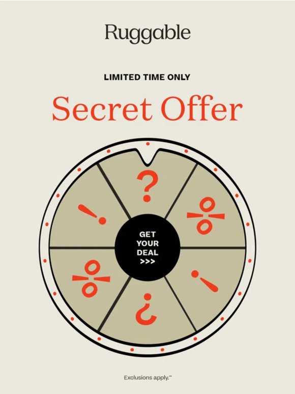 We Have a Secret Offer For You 💰