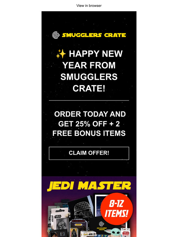 Smugglers Crate | The Ultimate Star Wars Gift