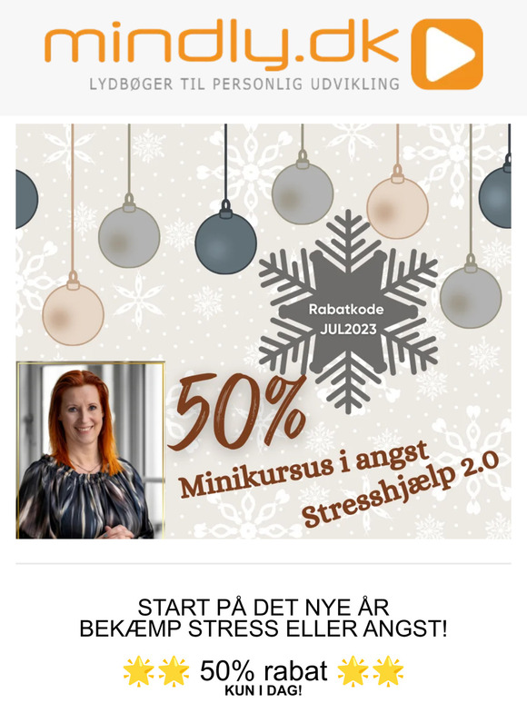 50% KUN I DAG!