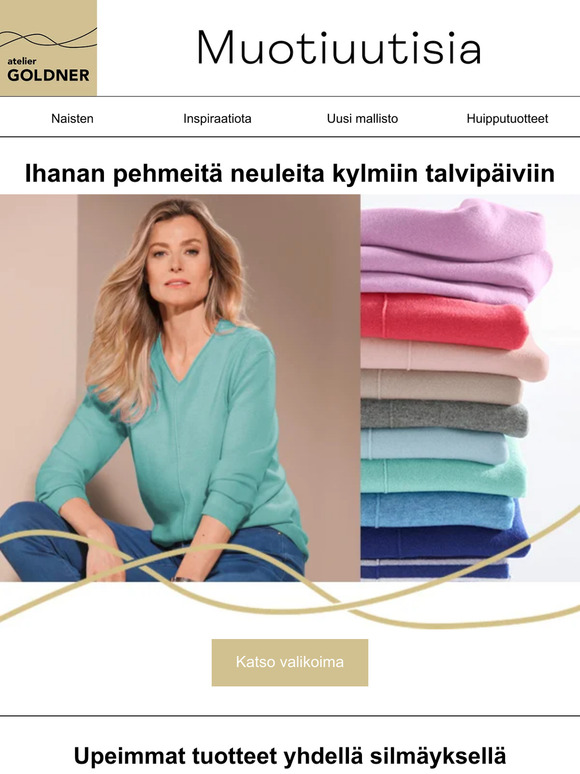 Ihanan pehmeitä neuleita kylmiin talvipäiviin