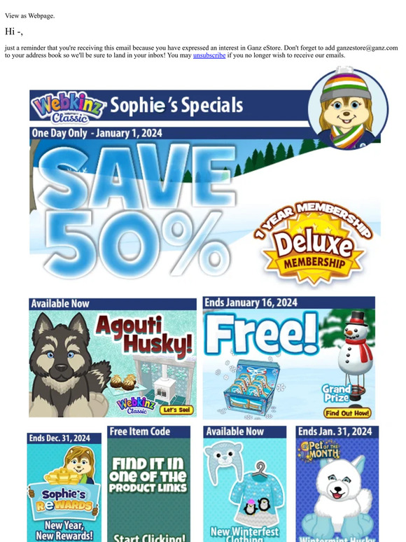 Save 50% on Deluxe!