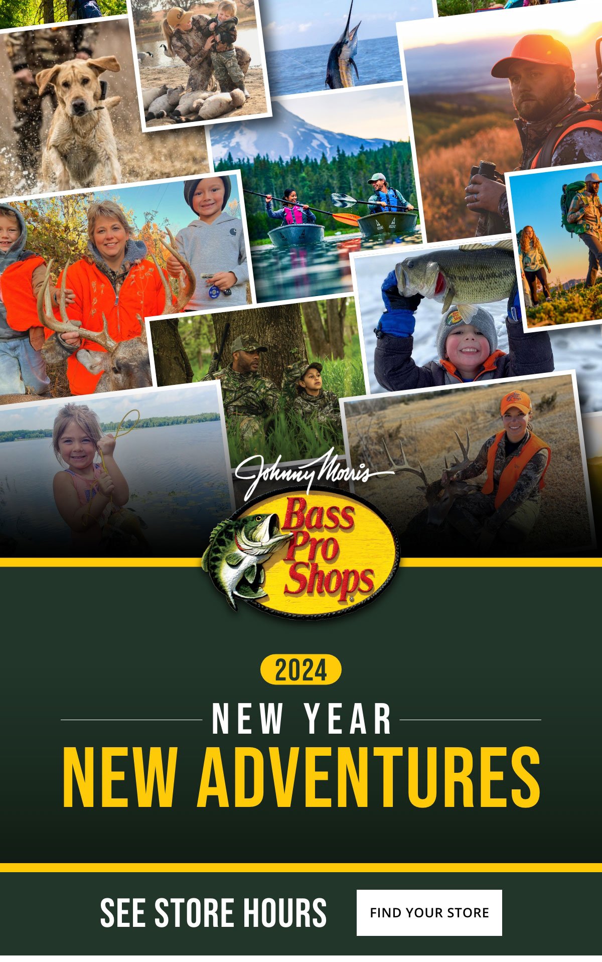Bass Pro Shops: New Year – New Adventures!