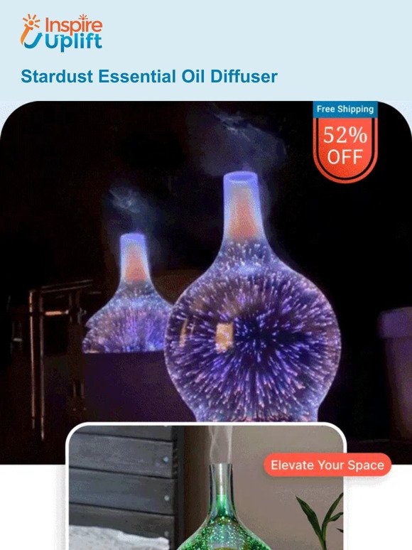Transform Your Home with Our Unique Stardust Diffuser!