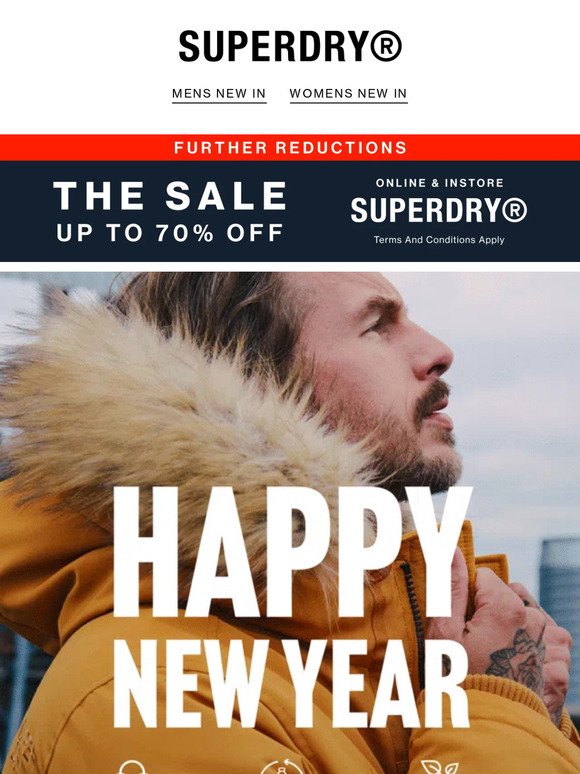 Happy New Year From Superdry