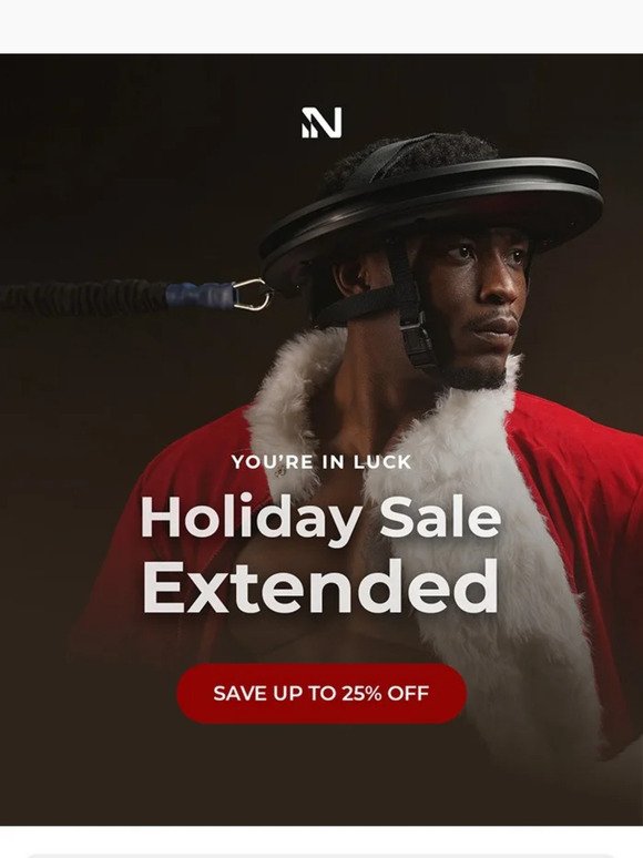 Extended for You! Save up to 25% on Iron Necks