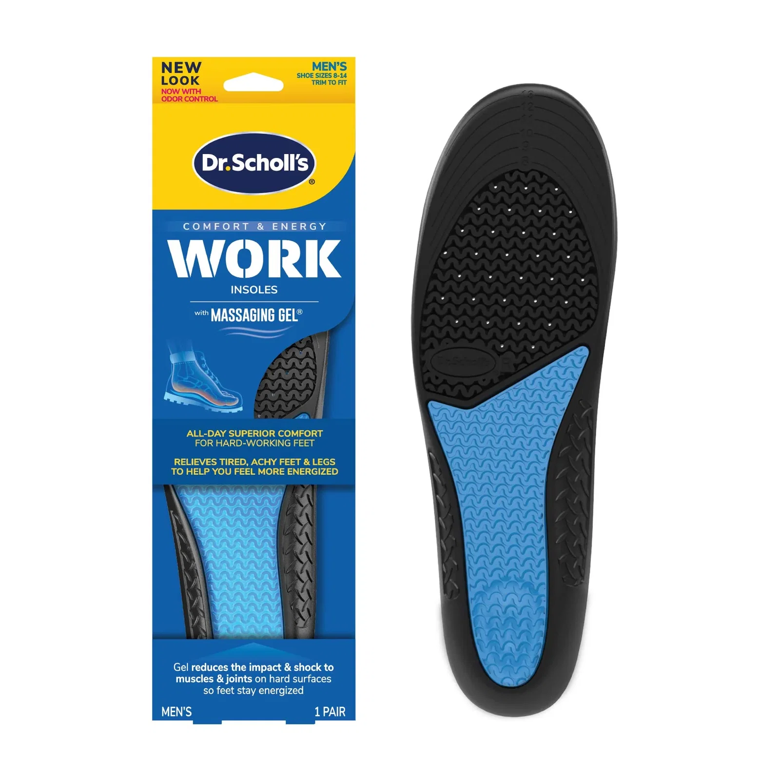 Image of Work Insoles with Massaging Gel®