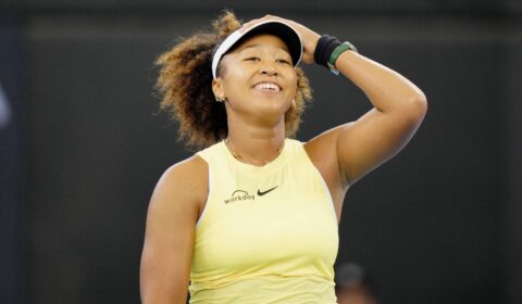 New mother Naomi Osaka makes winning return in Brisbane
