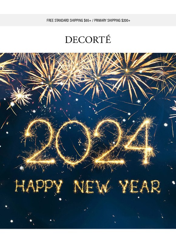 Happy New Year from DECORTÉ