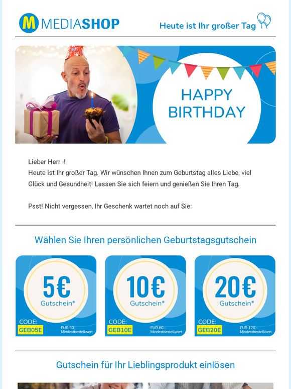 Alles Gute zum Geburtstag 🎉