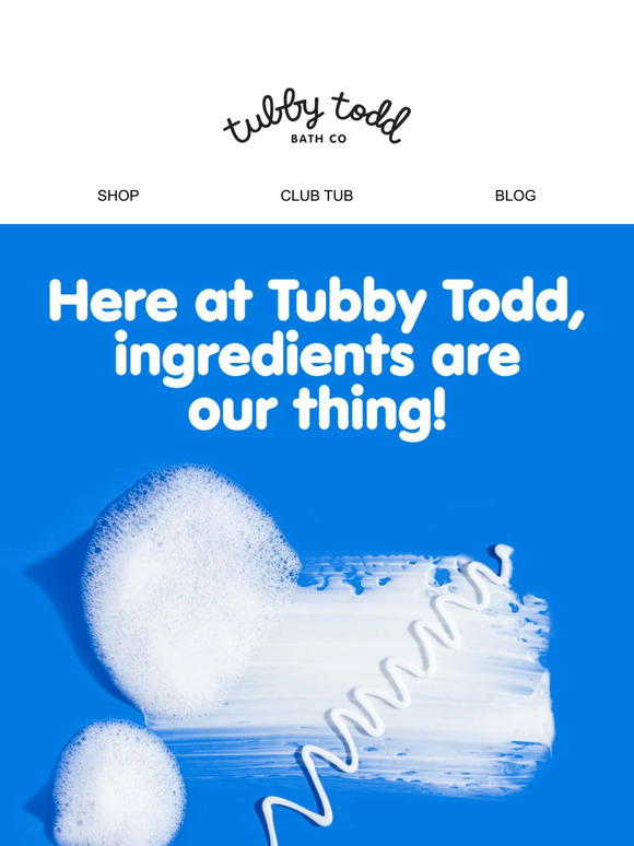 Tubby Todd Bath Co Get cleaner skincare for 2024 Milled