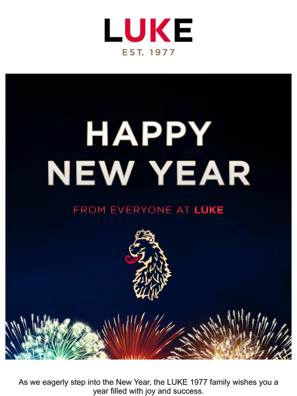 🎊 Happy New Year from LUKE!