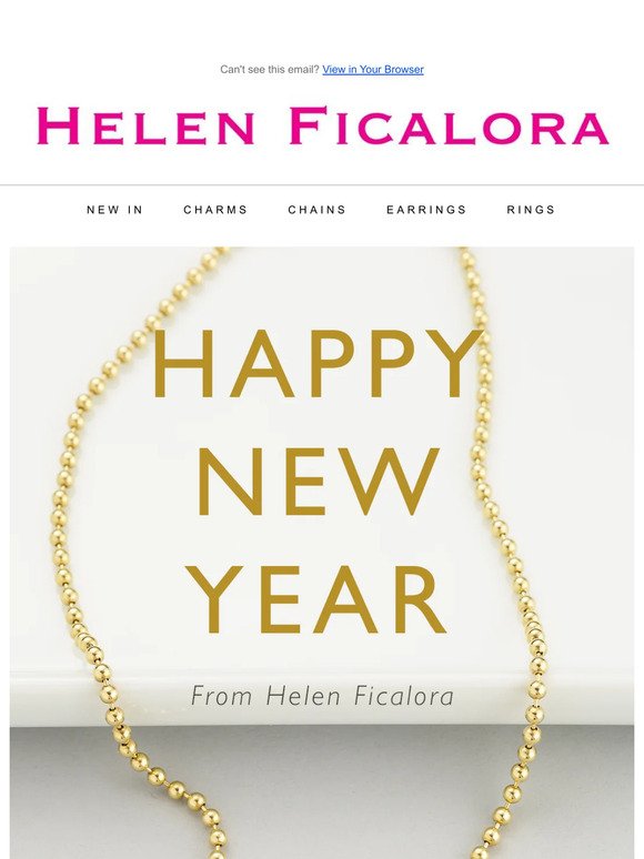 Happy New Year From Helen Ficalora! 🎉