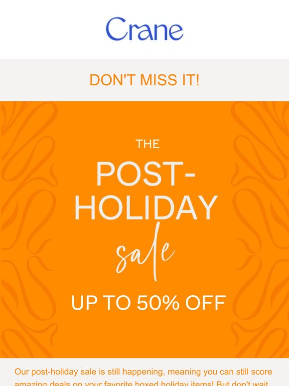 Don't Miss Out on Saving up to 50% Off Boxed Holiday!