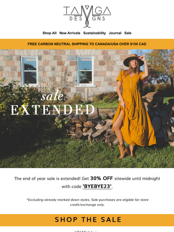 SALE EXTENDED 🥂