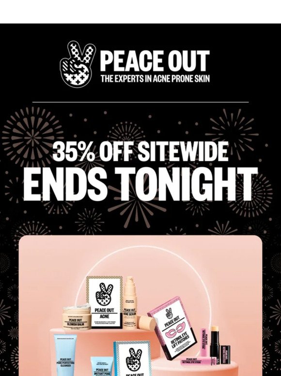⏰ 35% Off Sitewide Ends Tonight!