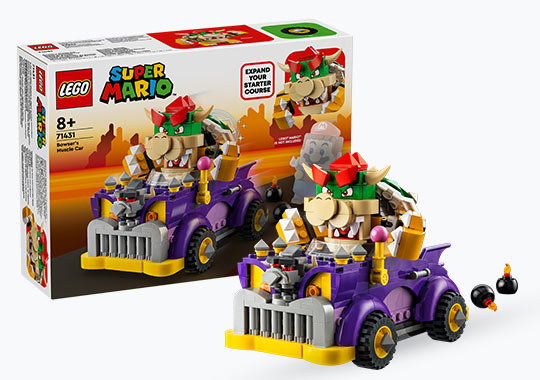 LEGO Super Mario 71431 Bowsers Muscle Car Expansion Set