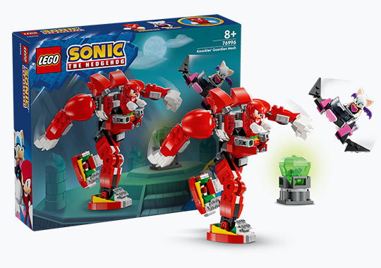 LEGO Sonic the Hedgehog 76996 Knuckles Guardian Mech Set