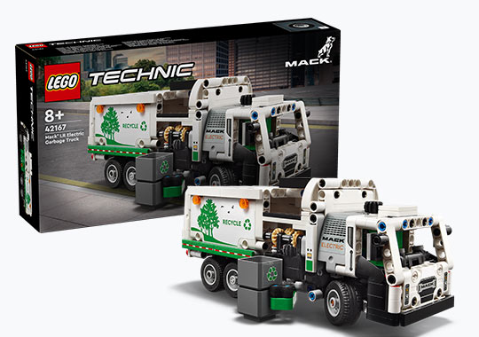 LEGO Technic 42167 Mack LR Electric Garbage Truck