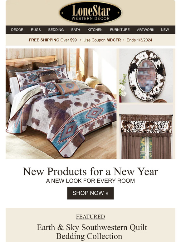 Lone Star Western Decor New Catalog! LOADED with NEW PRODUCTS! Milled