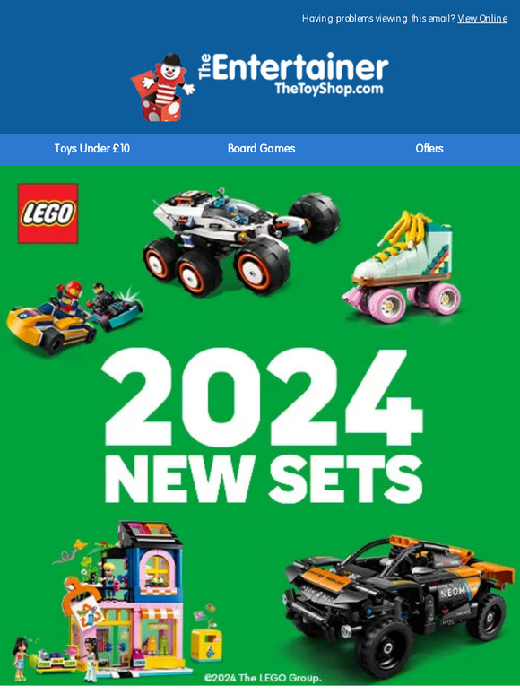 The Entertainer Brand New LEGO Sets for 2024! 🤩 Milled