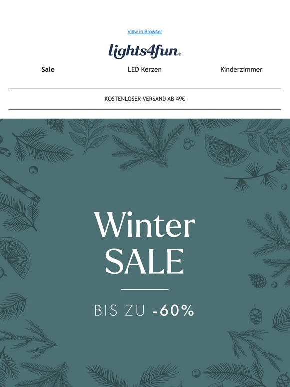 Winter Sale Top Picks | Bis zu -60% ✨
