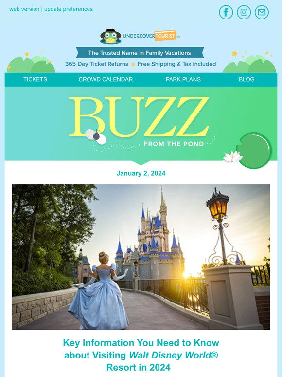 When to Visit Walt Disney World? 2024 Disney Crowd Calendar