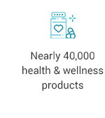 Nearly 40,000 health & wellness products
