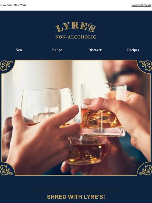 Have Your Cocktail & Shred With Lyre's