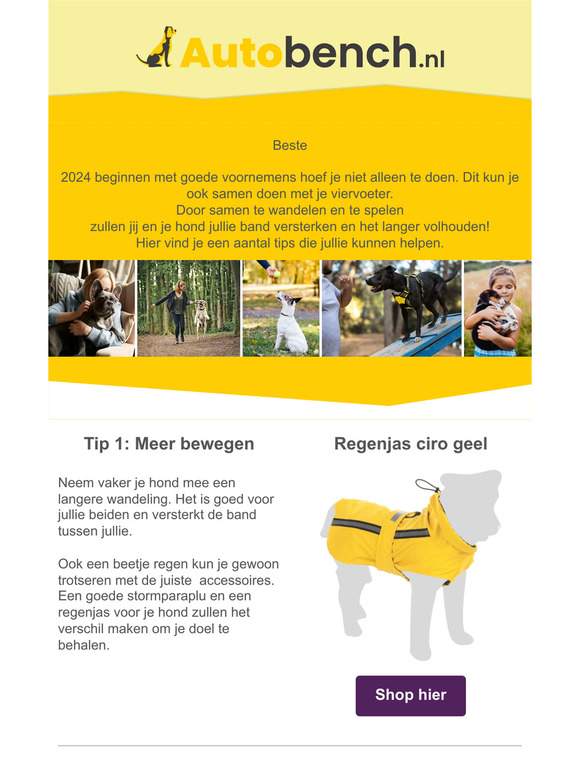 Goede voornemens samen met je hond 💪🏽🐕️