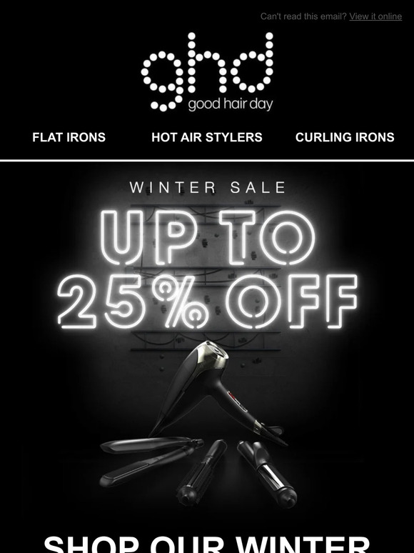 Ghd Email Newsletters Shop Sales, Discounts, and Coupon Codes