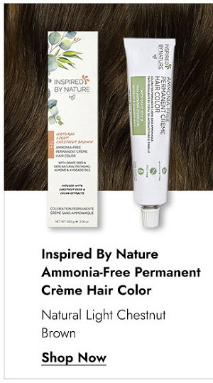 INSPIRED BY NATURE AMMONIA-FREE PERMANENT HAIR COLOR NATURAL LIGHT CHESTNUT BROWN - SHOP NOW