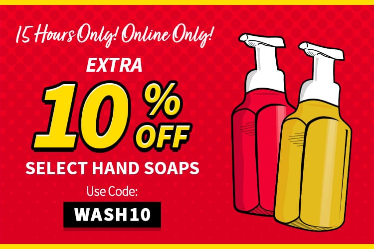 Bath & Body Works: Incoming Flash Sale: EXTRA10% OFF Select Hand Soaps
